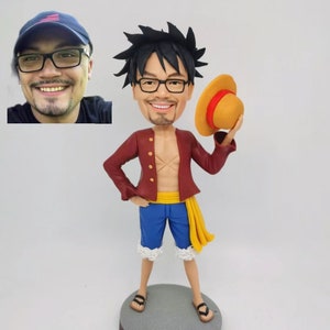 one piece figurine custom bobblehead anime luffy zoro robin figurine girlfriend boyfriend gift for him graduation