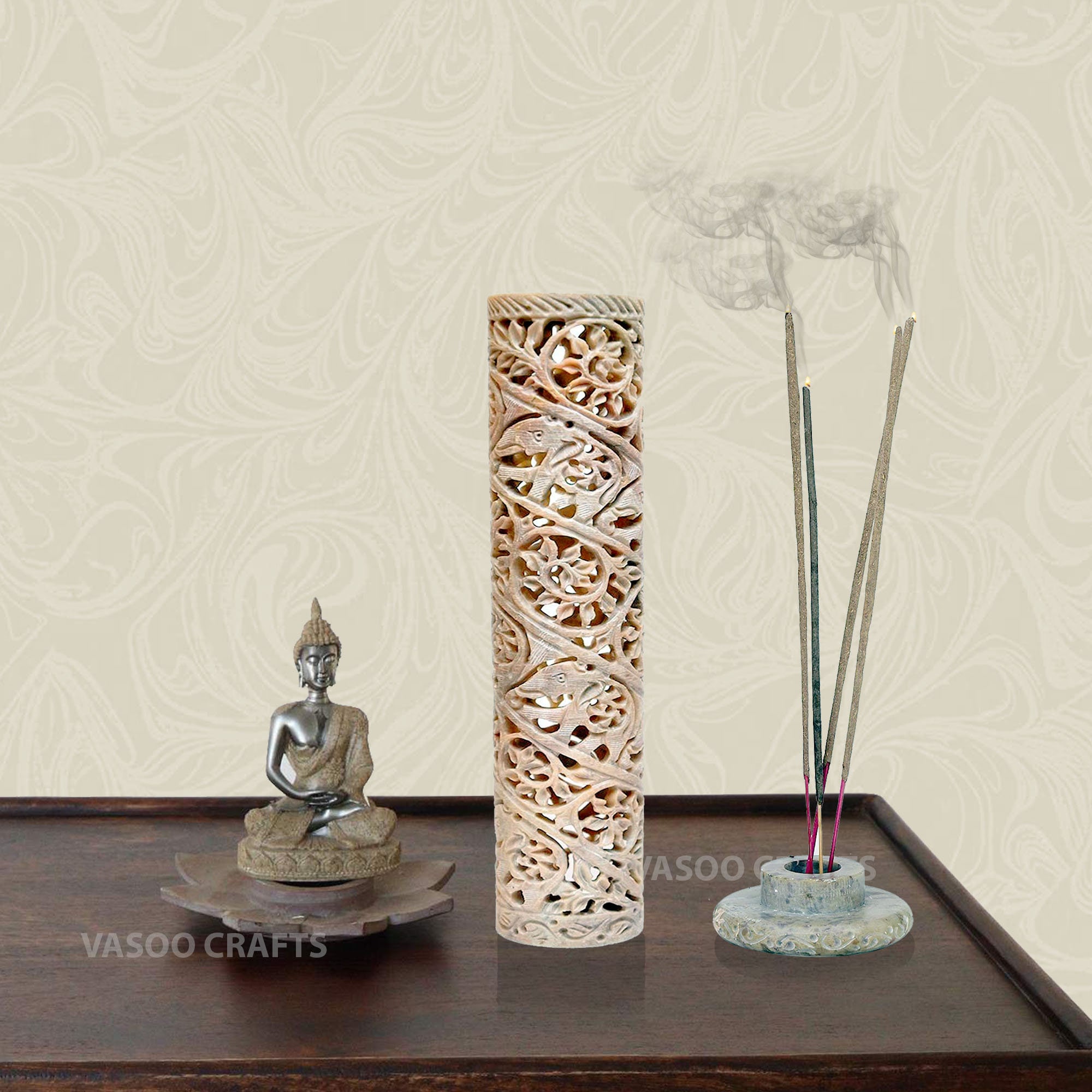 Incense Stick Holder Handmade Holder Incense Tower Etsy