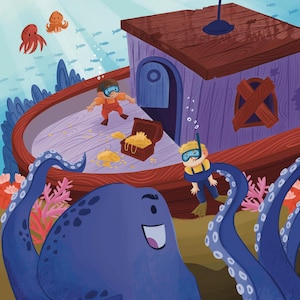 Illustrator for Hire, Artist for Hire,  Designer for Hire, Children&#39;s Book Illustrator, Childrens book Illustrator, Kids Books