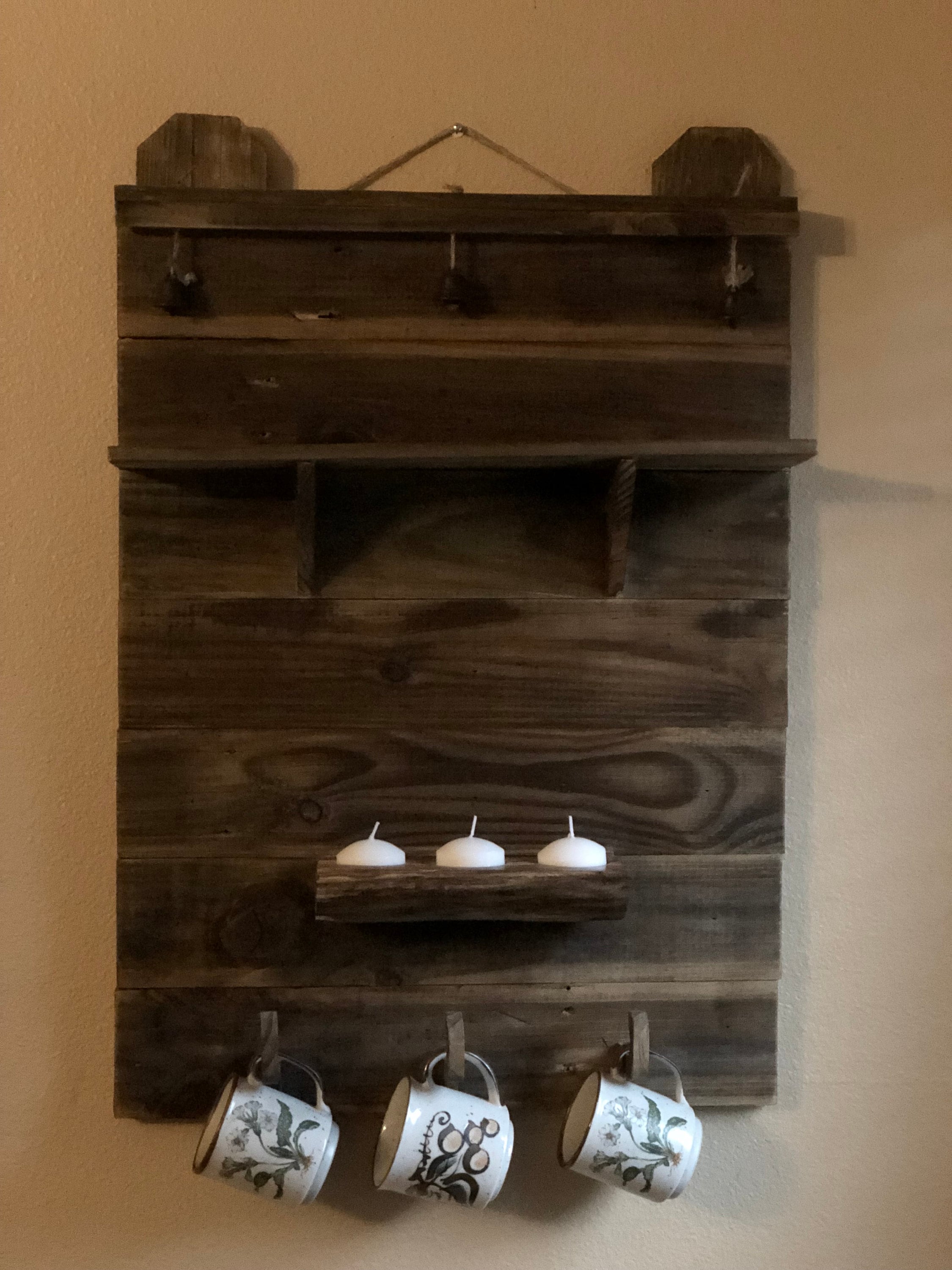 Vintage Coffee Wall Decorcoffee Mug Holder Etsy UK