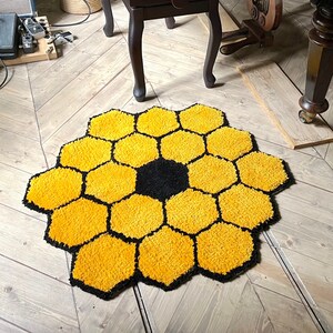 JWST rug, handmade telescope rug, handmade wool rug