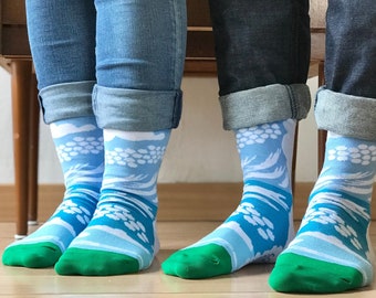 Clouds socks, sky socks