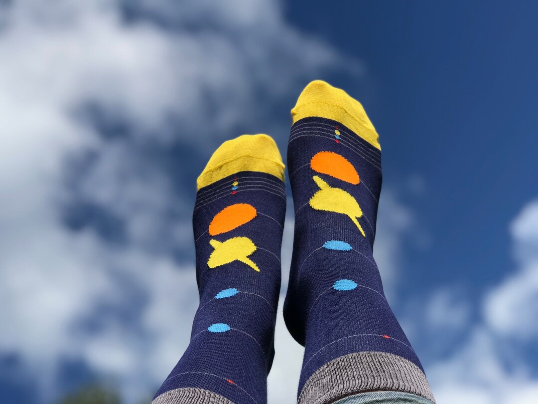 Solar System Socks, Space Socks - Etsy