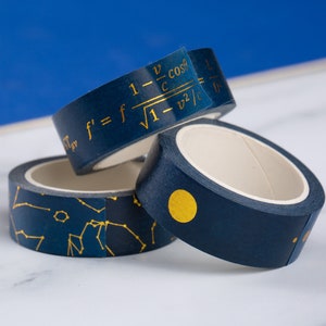Astronomical formulae washi tape