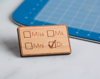 Doctor Graduation Pin