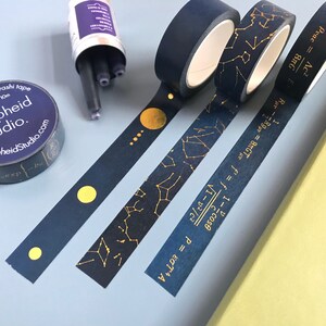 Constellation Washi Tape Cosmic Washi Tape - Etsy