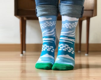 Cloud type socks, nephology socks