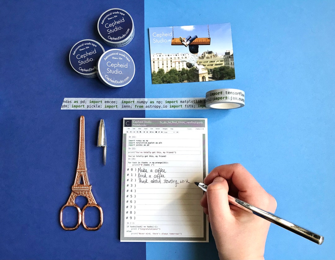 Python Code Notepads, Programmer Stationery - Etsy