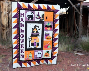PDF - Halloween Boo Quilt Pattern