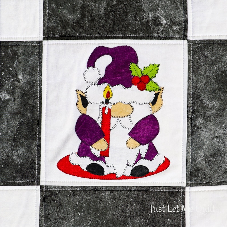 Celebrating Christmas Gnomes Table Runner Pattern Etsy