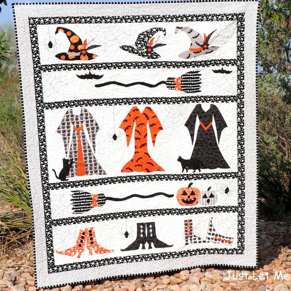 PDF - Ms. Winifred's Closet Halloween Quilt