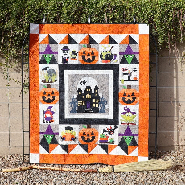 PDF Hagatha's House Halloween Quilt
