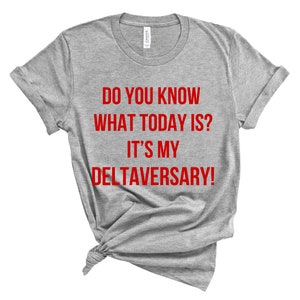 Deltaversary T-shirt - Etsy