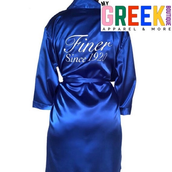 4x satin robe
