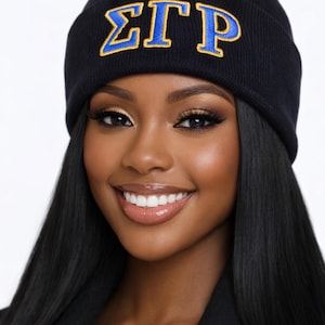 Sigma Gamma Rho Beanie - Etsy display picture 3