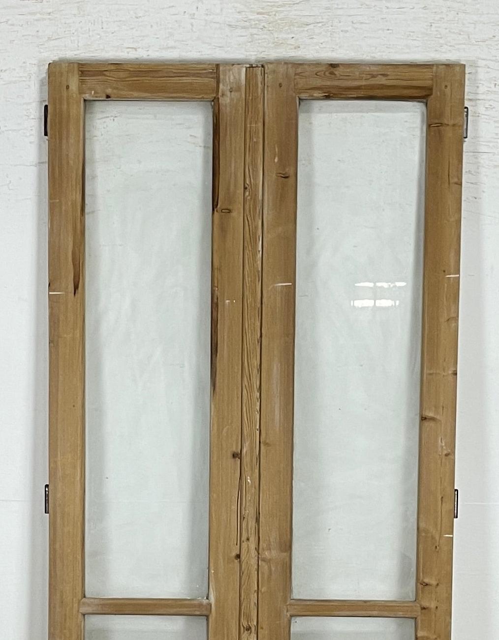 Antique French Panel Doors With Glass (91x40.75) P172 - Etsy