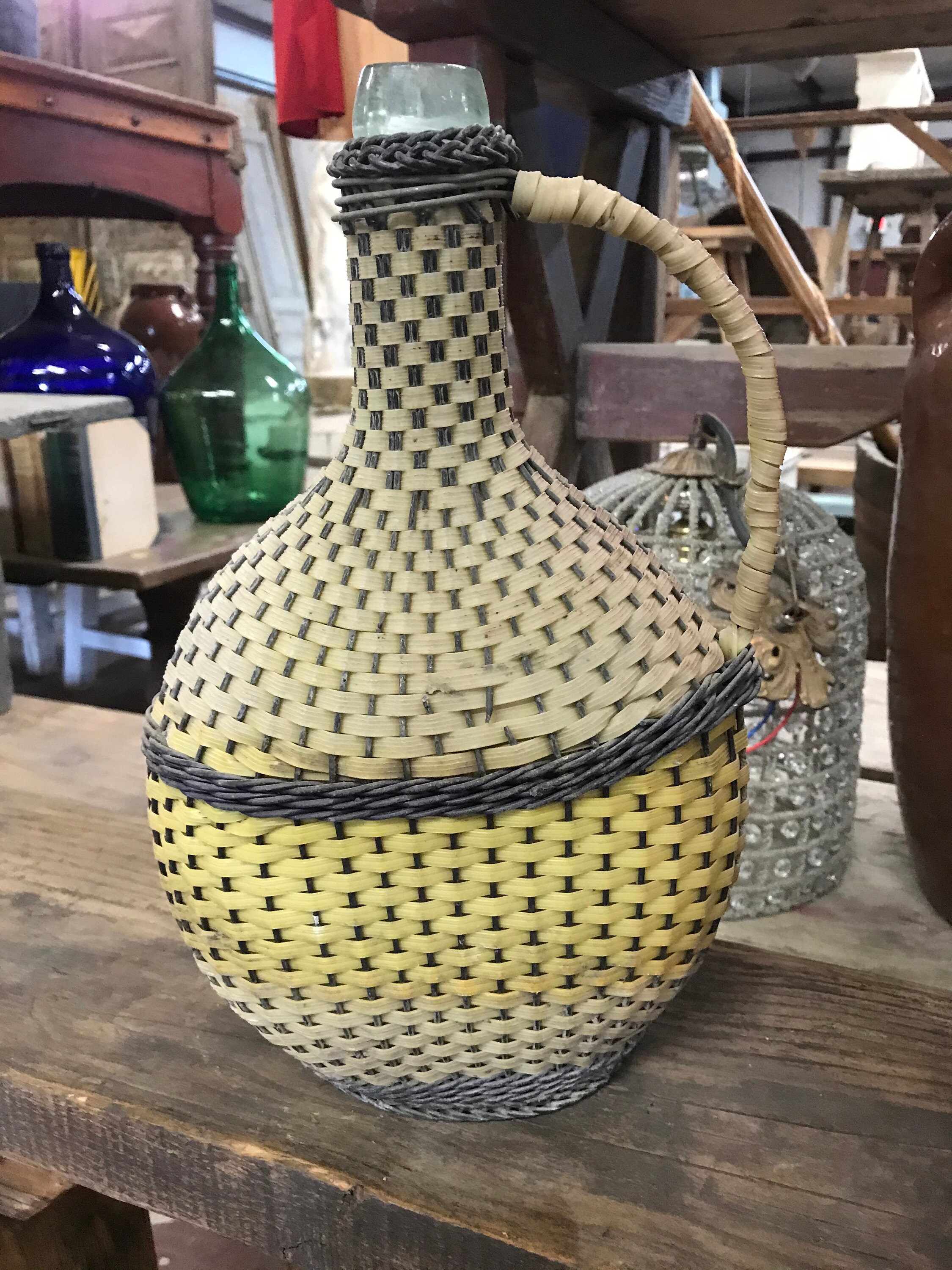 Vintage wine jugs Etsy