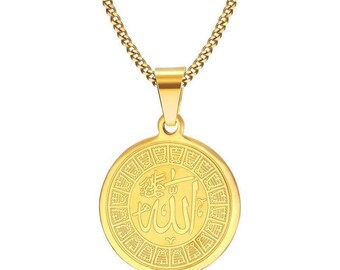Allah Medallion Necklace | Etsy Australia