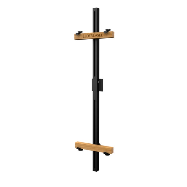 Lightweight artist easel that attaches to your tripod. Simple, fast, and easy, ready to paint in a few seconds. Made by LederEasel.