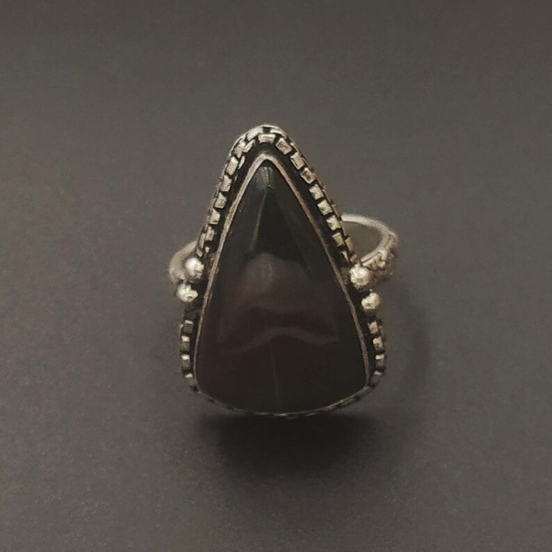 Jasper Jewellery Jasper Ring Size 10 US Gemstone Ring S18 Jasper Jewelry Gemstone Jewelry 925 Silver Plated Ring Handmade Jewelry