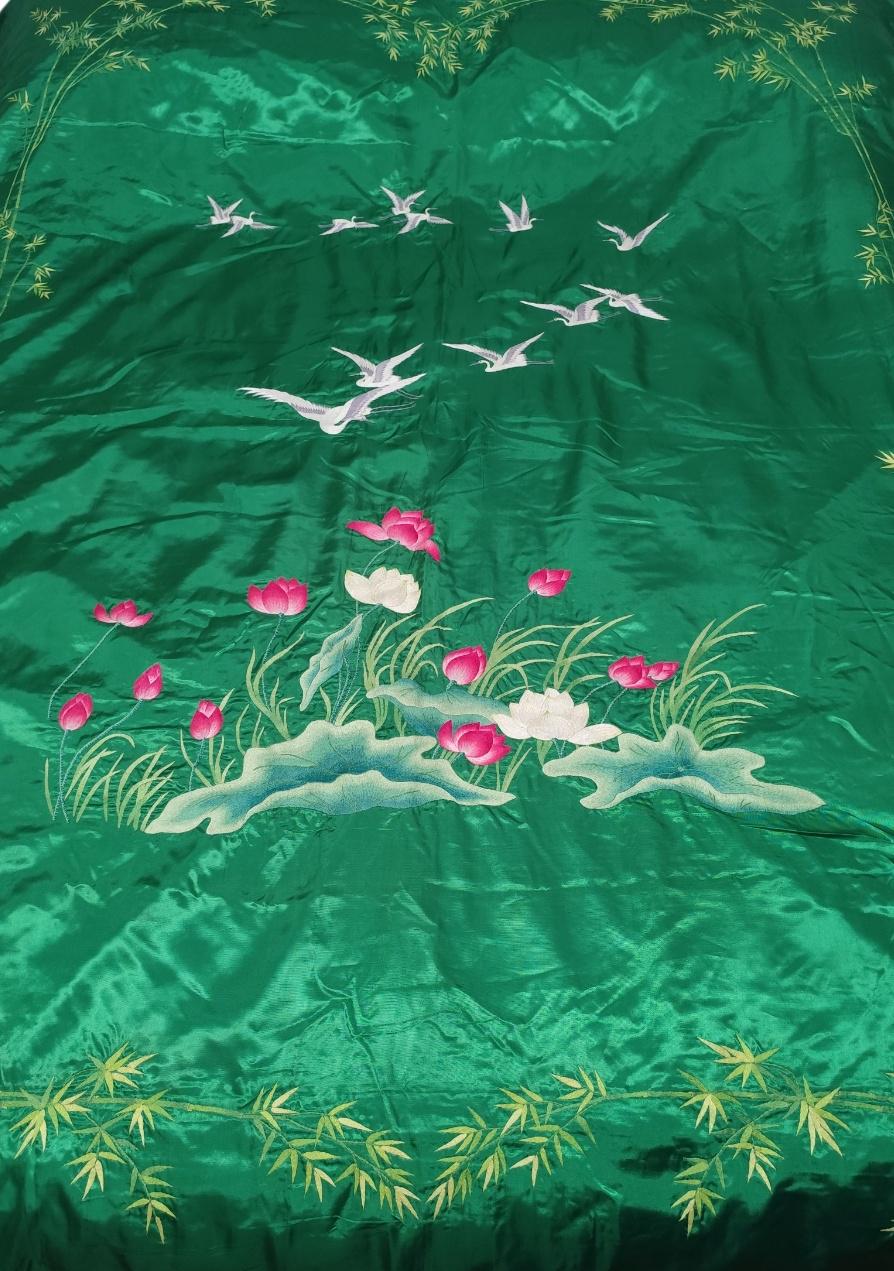 Silk Chinese Bedding Embroidered - Etsy
