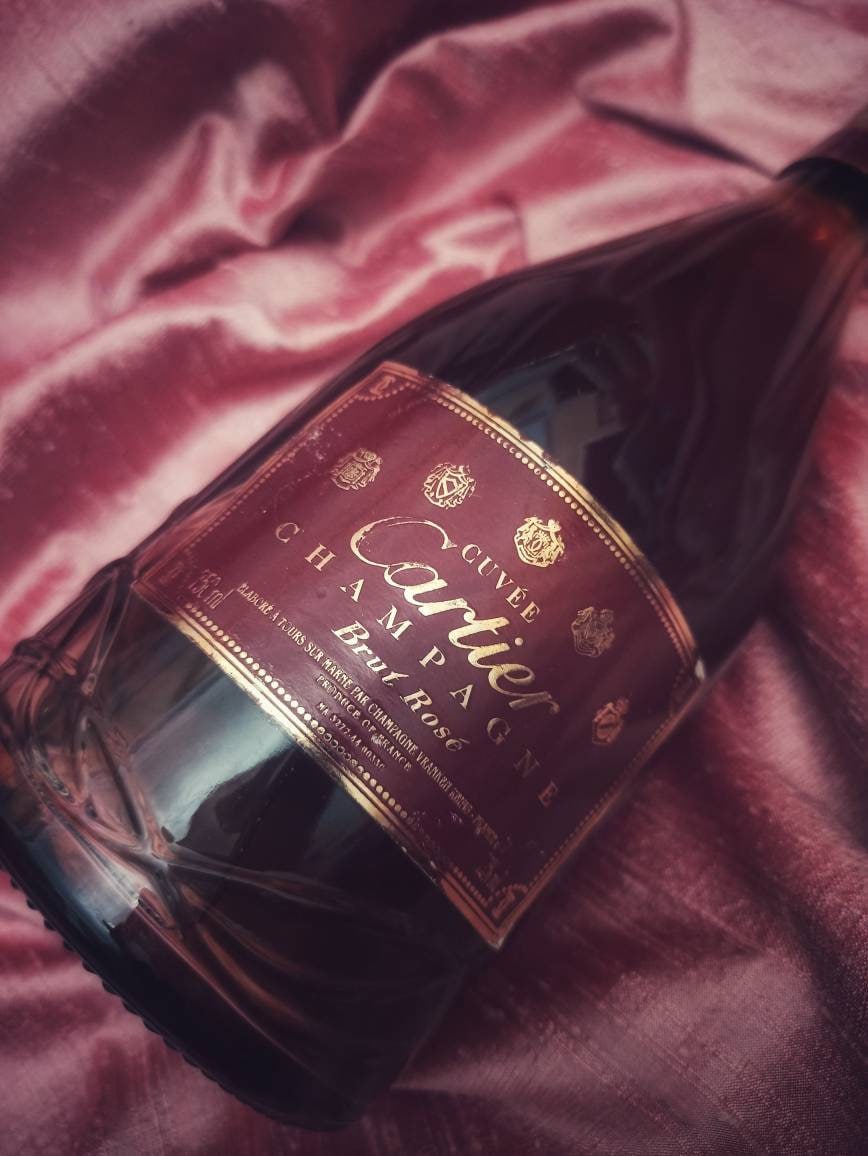CARTIER!! Champagne Cuvee Brut Rosé 750ml • Produce of France