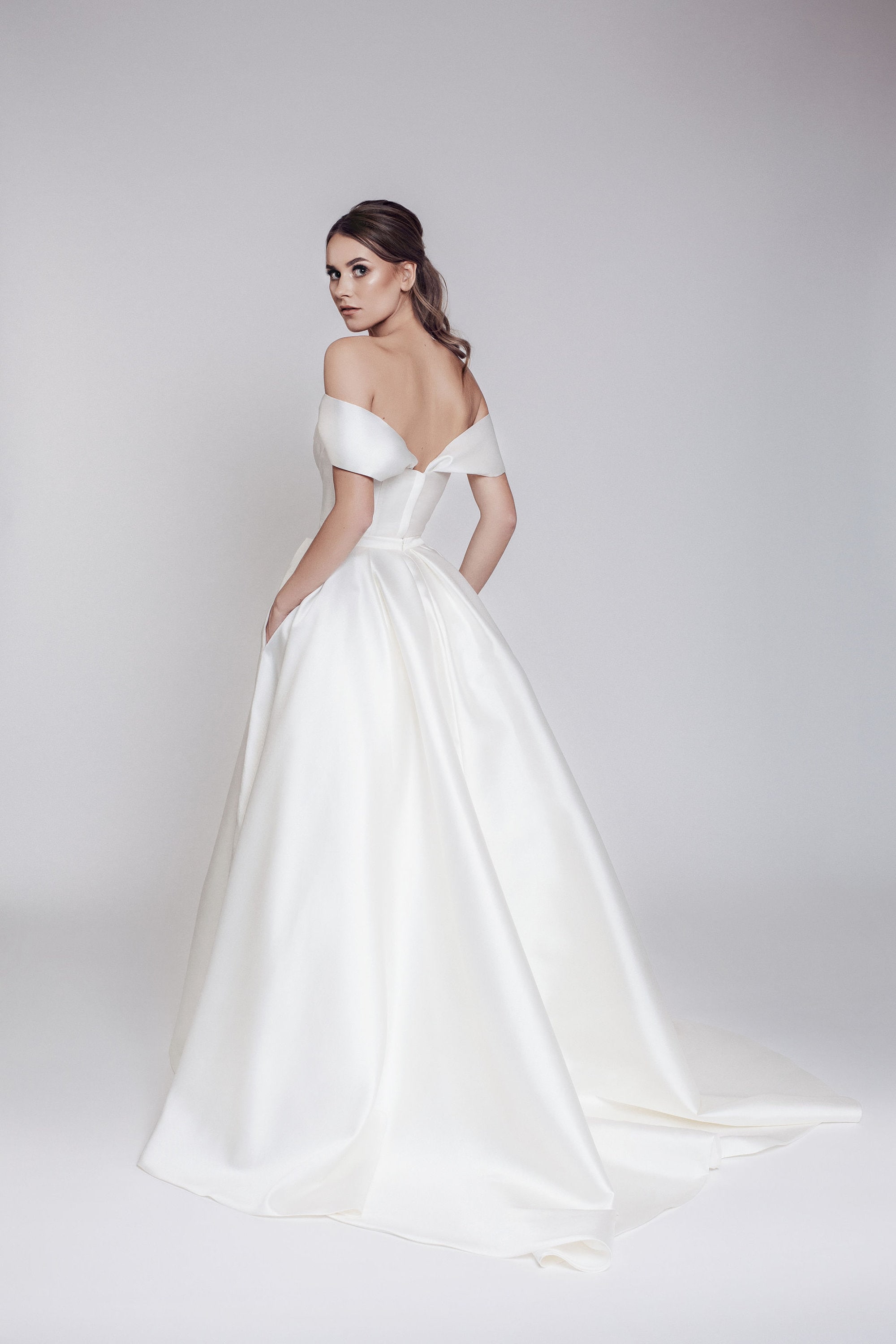 Corset Wedding Dress Ball Wedding Gown Victorian Bridal - Etsy