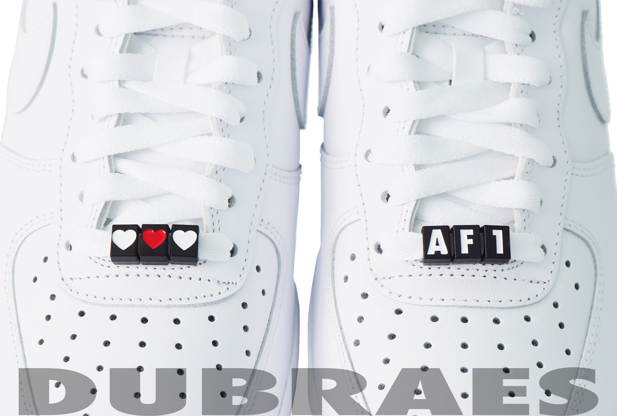 af1 silver tag