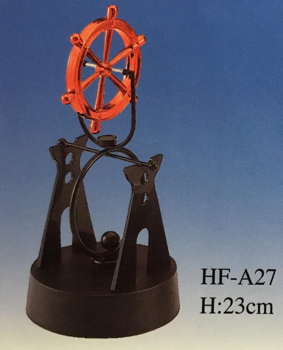 Promotional Kinetic Art Perpetual Motion Mobile Black Red Navy Perpetual Motion Mobile Black Red Navy