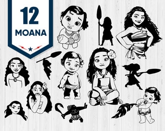 Download Moana svg | Etsy