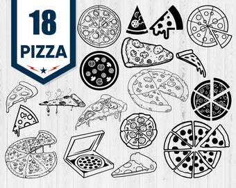Download Pizza slice svg | Etsy