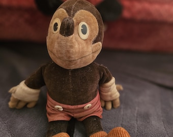 1940's Mickey Mouse plush doll