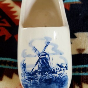 Delfts Dutch Shoe Ash Tray