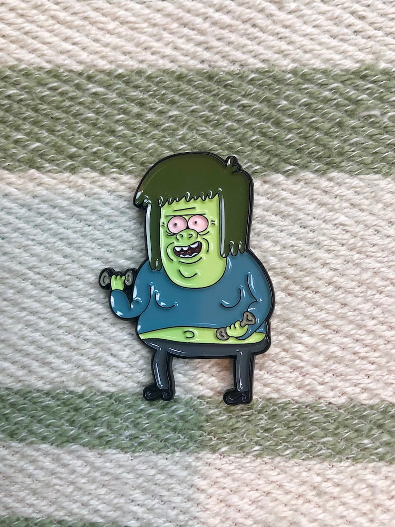 Muscle Man Pin
