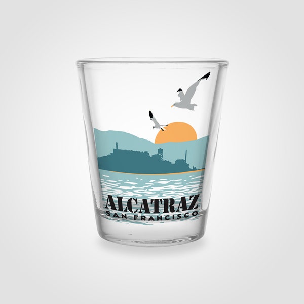 Alcatraz Shot Glasses