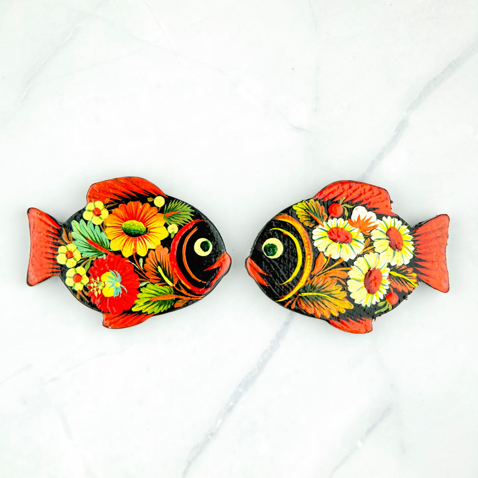 Multicolor - Patua Handpainted Wooden Fridge Magnet 127 main image 1