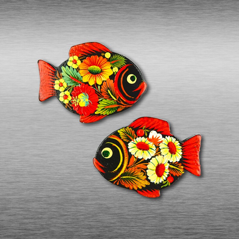 Multicolor - Patua Handpainted Wooden Fridge Magnet 103