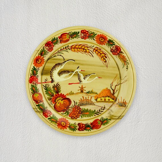 Handmade Dish Decorative D15cm Small Wall Decorative Etsy