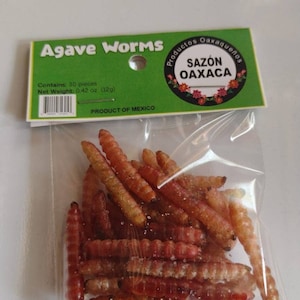 30 Agave Worms from Oaxaca, Mexico image 1