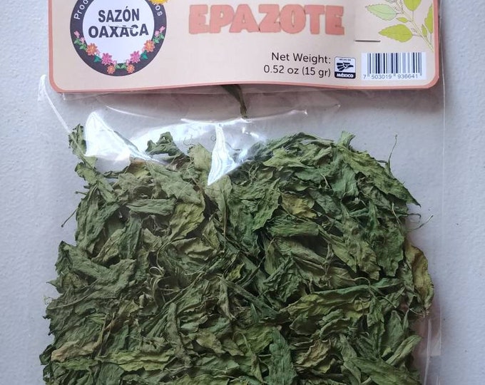 Dry Epazote Dried Epazote Leaves From Oaxaca Mexico 15g Etsy