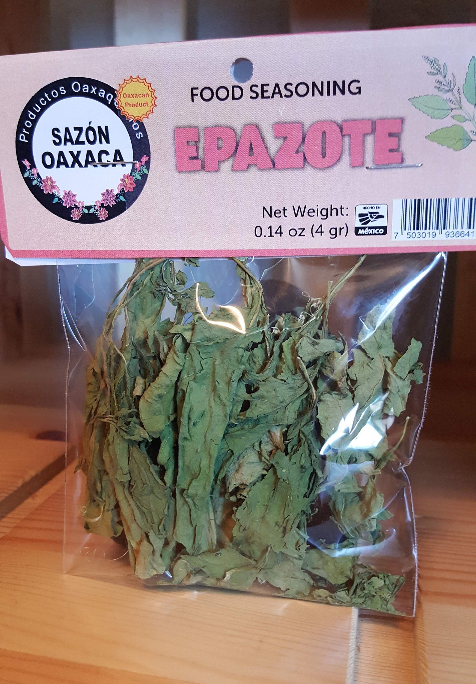Epazote Seco Dried Epazote Leaves From Oaxaca Mexico .14 Oz Etsy