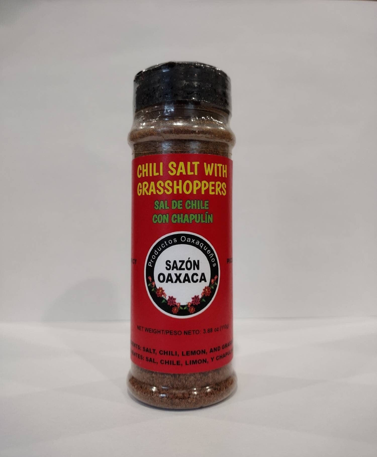 Chili Salt With Grasshoppers Sal De Chile Con Chapulin 110g