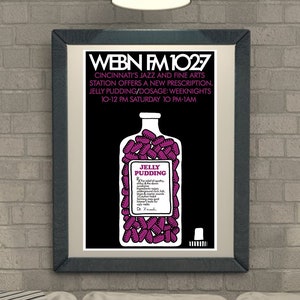 Classic Jelly Pudding Show Poster/Art Print