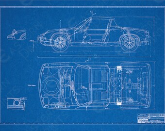PORSCHE914 ポルシェ914Targa Roadster 設計図 il_340x270.3179885369_thoj.jpg