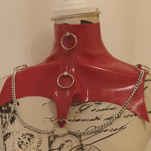 Latex neck corset