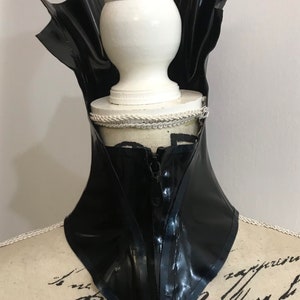 Latex neck corset