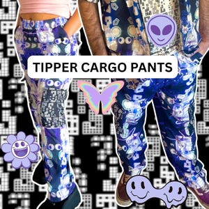 Calças cargo Tipper Question Mark Joggers Tamanhos femininos Suwannee Music Festival Rendezvous