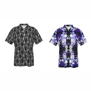 Tipper Question Mark Button Up Shirt Funktion One Cicada Suwannee Men’s Festival Clothing