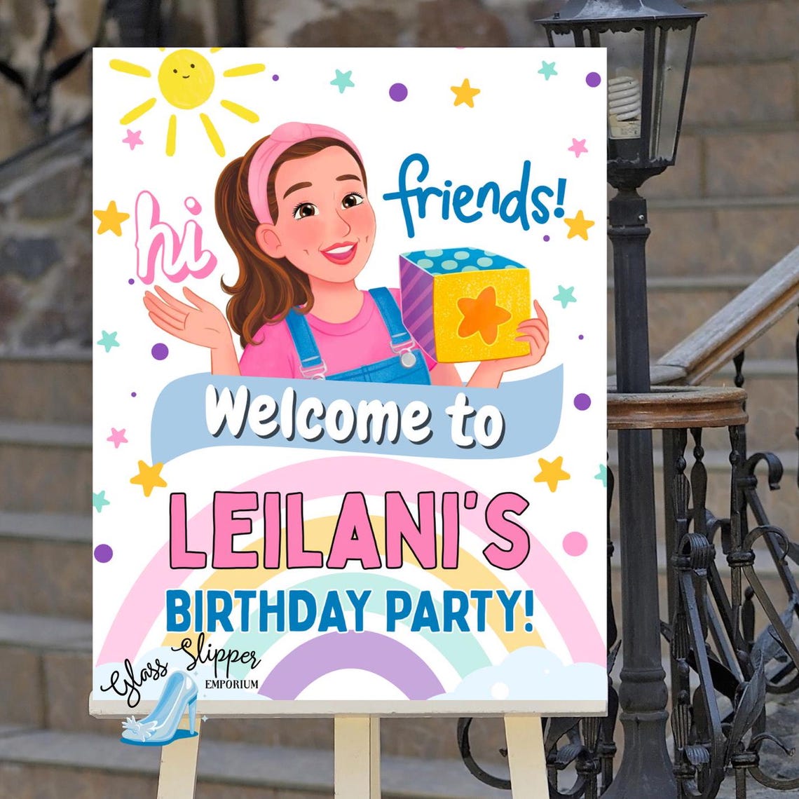 Ms. Rachel Welcome Sign, Ms. Rachel Birthday, INSTANT DOWNLOAD, Canva ...
