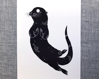 Spirit Animals 8,5 x 11 Illustratie Art Print